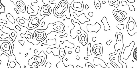 Topography background. Vector banner. Topography background. Topographic map lines, contour background.