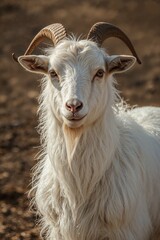 Obraz premium Goats are intelligent, adaptable farm animals raised for milk, meat, fiber, and companionship worldwide.