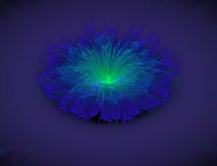 Imaginatory fractal abstract background Image