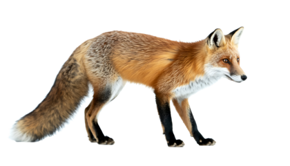 Fox Paw Images isolated