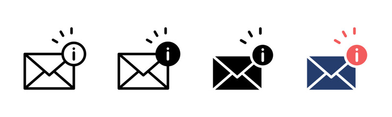 Mail icon sheet multiple style collection