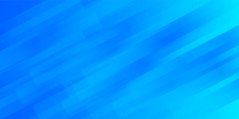 Abstract blue background with diagonal lines. Dynamic shapes composition. Vector illustration