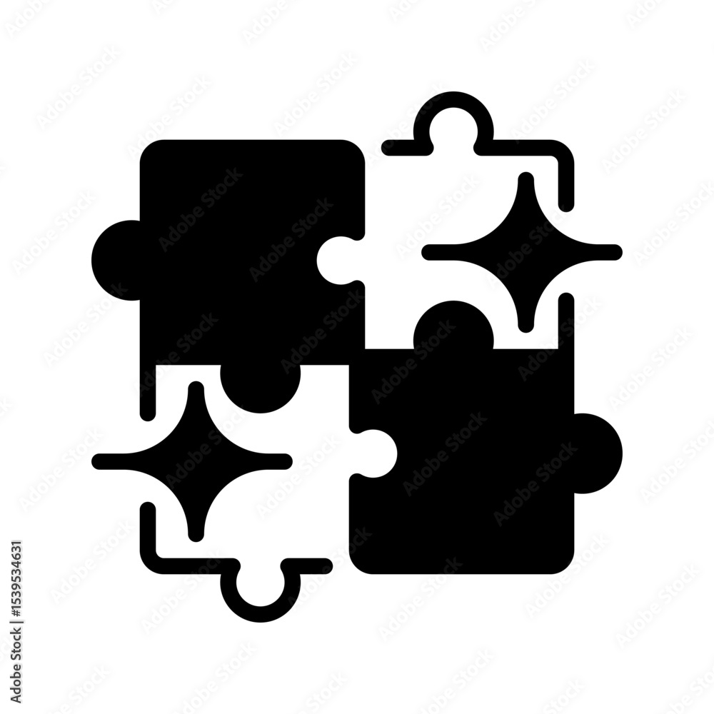 Poster problem solving line icon. linear style sign for mobile concept and web design. outline vector icon.