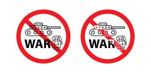 No war icon. stop war icon png and vector illustration on transparent background