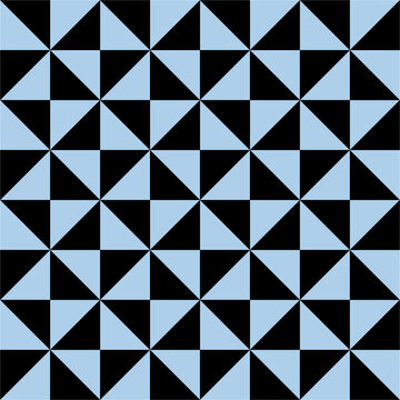 Abstract geometric pattern in cleam blue. Minimalist and elegant vector design, perfect for fashion, stationery, interior decor, and contemporary graphic projects.