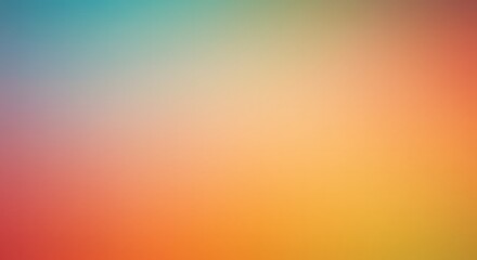 Abstract gradient background in warm and cool tones