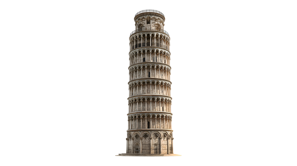 The Leaning Tower of Pisa iconic Italian landmark architecture wonder