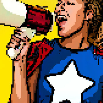8-Bit Pixel Look Square Motion Effect MOGRT 584