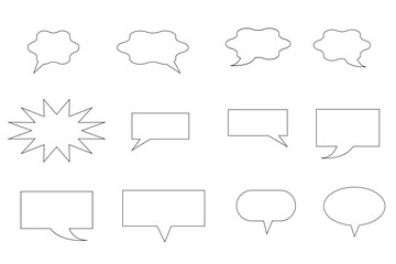 Fototapeta premium Dialogue box 