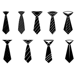 set of ties