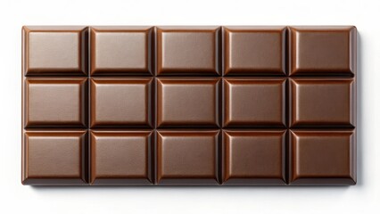 Obraz premium Chocolate Bar with Six Square Pieces