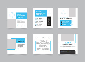 Modern Medical Social Media Design