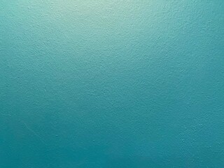 Ocean Blue color wall background and texture. Interior wall design, painted concrete wall