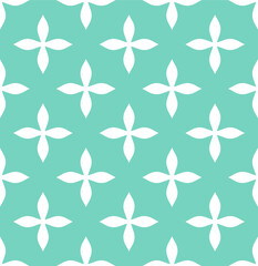 flower cross minimalist pattern seamless and timeless