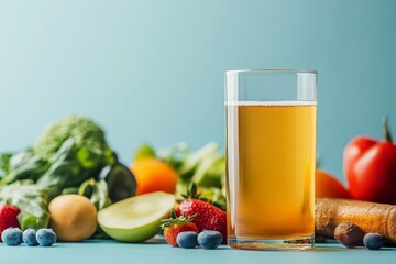 Stop alcohol concept: Person refusing to drink alcohol, making a conscious decision for a healthier lifestyle., Generative AI