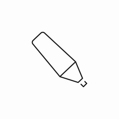 marker pen icon sign vector