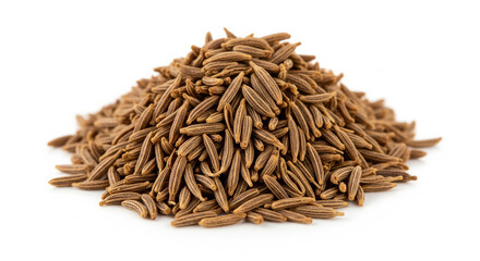 Pile of Whole Cumin Seeds