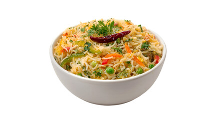 Delicious Vegetable Rice Bowl Healthy Food Asian Cuisine