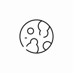 chocolate chip cookie icon sign vector