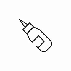 power drill tool icon sign vector