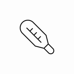 thermometer temperature measurement icon sign vector