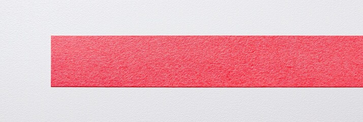 Generative AI, Pink washi tape on white paper background