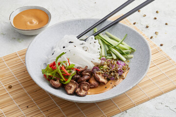 Radish noodles