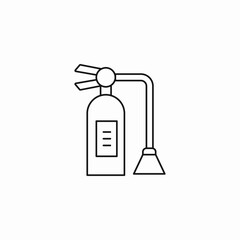 fire extinguisher  icon sign vector