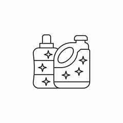 washing detergent icon sign vector