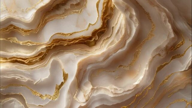 Cinematic abstract glod paint in high quality 4K footage video motion backgrounds 