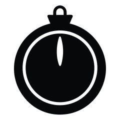 Obraz premium pomodoro-timer icon black vector illustration on transparent background