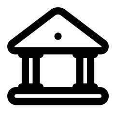Bank Building Icon