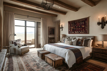 interior of a bedroom