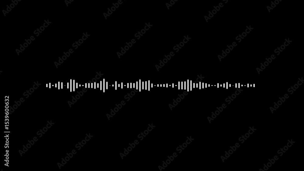 Poster music player and mobile phone voice message sound waves. sound waveform frequency.