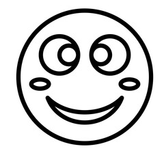 Emoticon Outline