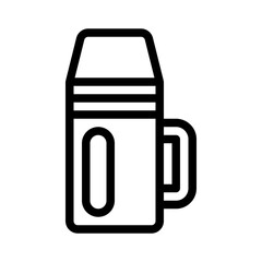 thermos line icon