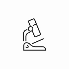 laboratory microscope icon sign vector