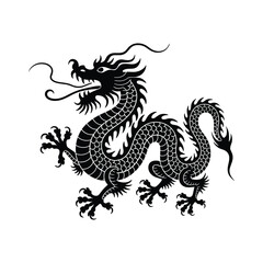 chinese dragon vector