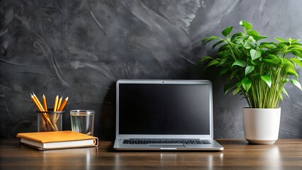 Fototapeta premium minimal and aesthetically pleasing workspace