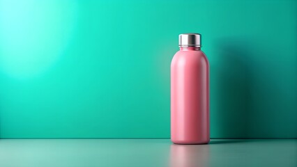 minimalist and colorful product display mockup