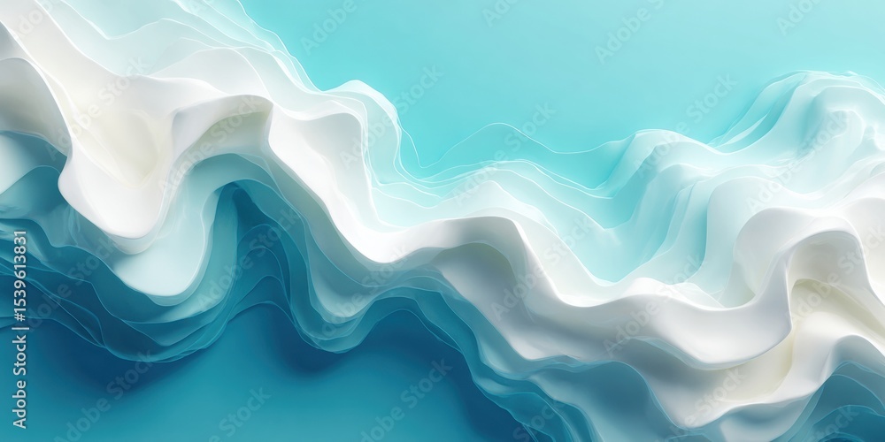 Poster flowing topographic contour lines forming abstract terrain patterns for strategic business planning 