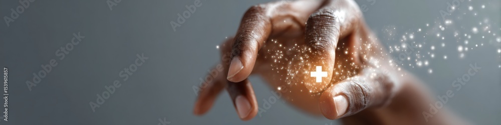 Poster Futuristic Remote Diagnosis with Holographic AI Medical Data and Secure Cloud Computing for Advanced Digital Healthcare Solutions and Data Protection