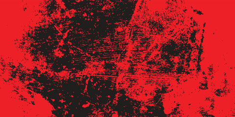 abstract grunge red and black colors background.