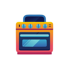 Stove vector ilustration