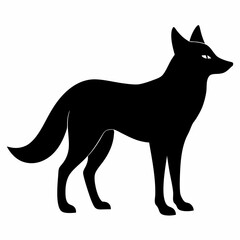 Animal vector illustration isolated on white background .