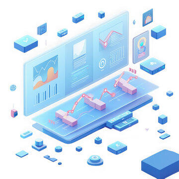 Wide scope interface visualizing