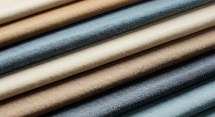 Elegant textile background showcasing natural color variations and textured weaves