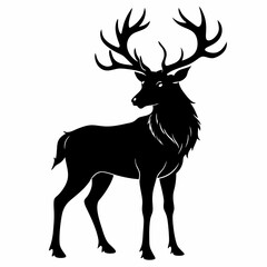 Deer Silhouette Vector