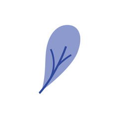 Colorful leaf logo and symbol design