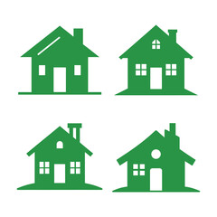 house icon set